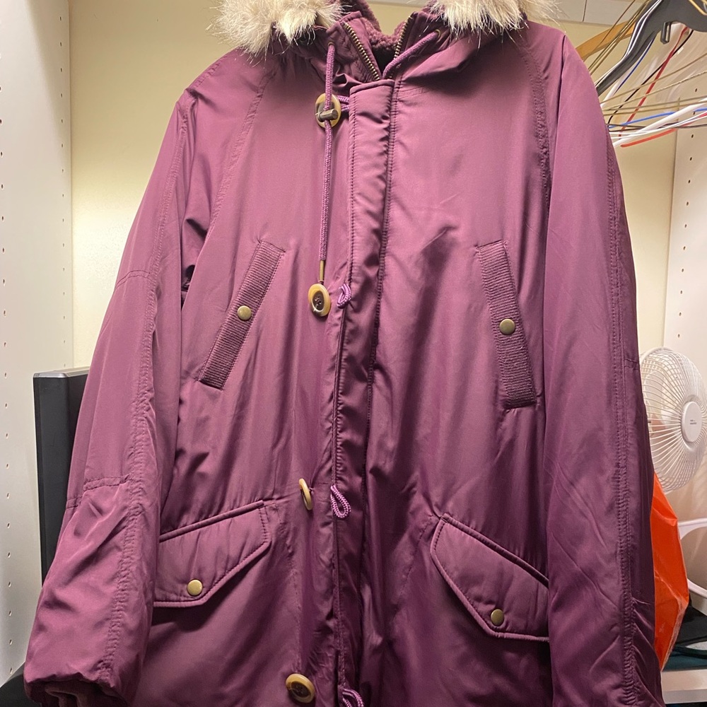 J. Crew Puffer Parka, Sz M, EUC